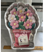 Vintage 1998 Wilton Cake Pan Flower Pot Bouquet 2105-2030-NEW! - £11.03 GBP