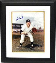 Bob Turley signed New York Yankees 8x10 Photo Custom Framed (catch pose-... - £58.97 GBP