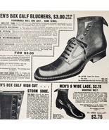 1900 Mens Goodyear Dress Shoes Advertisement Victorian Sears Roebuck 5.2... - $28.01 CAD