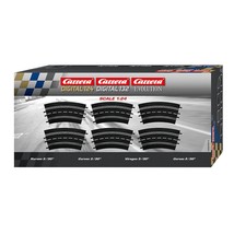 Carrera 20573 Curve 3/30, 6 pcs, Digital 124/132 and Analog - $90.99