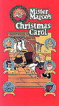 1ea Mister Magoo’s Christmas Carol-Animated(VHS 1962)TESTED-RARE VINTAGE-SHIP24H - £7.92 GBP