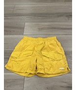Zara x Rhuigi Limited Edition Cargo Pocket Shorts Yellow Mens Size M - $47.89 CAD