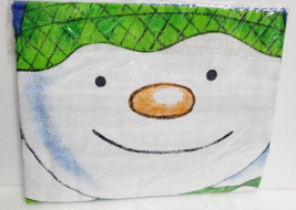 The Snowman Pillow Case 43cm Made in Japan Old Super Rare - $120.62