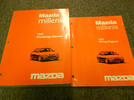 1997 Mazda Millenia Service Repair Shop Manual Set Oem Factory Book 97 X - $119.60