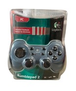 Logitech Rumblepad 2 Vibration Feedback Game Controller For PC - £27.18 GBP