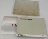 2017 Kia Forte Owners Manual Handbook Set with Case OEM C01B39052 - $26.99