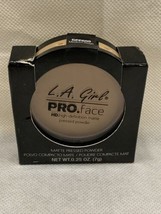 NEW L.A. Girl Pro Face HD Matte Pressed Powder Medium Beige 0.25 oz Makeup KG - £9.27 GBP