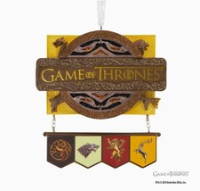 Hallmark: Hbo: Game Of Thrones: Christmas Ornament: Stark: Targaryen: Brand New - £12.14 GBP