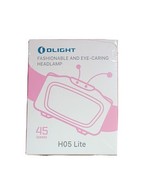 Olight H05 Lite Pink Fashionable Eye-Caring Headlamp, 45 Lumens, w/2x AA... - £22.25 GBP