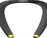 Black Monster Boomerang Petite Neckband Bluetooth Speakers,, 15H Playtime. - $76.94
