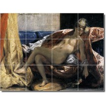 Eugene Delacroix Nudes Painting Ceramic Tile Mural BTZ02554 - £95.92 GBP+