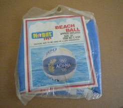 * * Rare vintage 1996 Summer Olympic games beach ball NOBEL toys - plastic NEW - £16.57 GBP