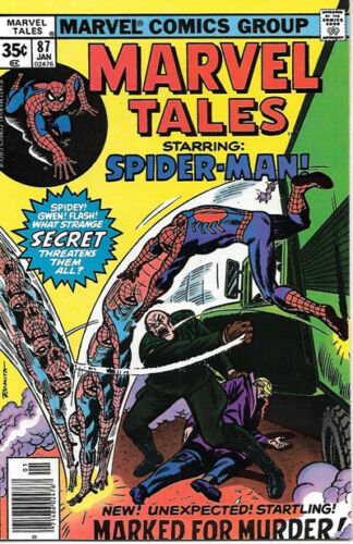 Primary image for Marvel Tales Comic Book #87 Marvel Comics 1978 FINE+