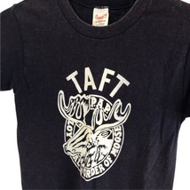 P.A.P. Loyal Order of Moose Taft Vtg Youth Tee Stedman Sport-t USA singl... - $17.79