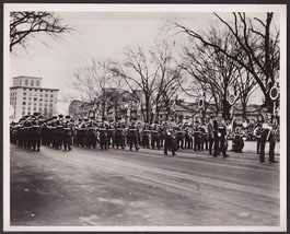 US Marine Band 8x10 Photo A404309 - Eisenhower Inaugural Parade, 1957 - £15.60 GBP