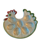 Vintage Wachtersbach Chicken Egg Plate Ceramic 60-70s Country Farmhouse Chic - $44.55