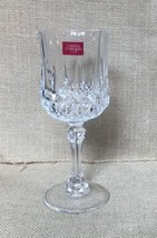 Single Cristal D Arques Longchamp Hobnail Crystal Stemmed Drinking Glass - $6.93