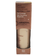 MINERAL FUSION Liquid Foundation NEUTRAL 1 Fair 1oz 30ml BNIB Skin Nouri... - $18.02 CAD
