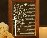 Mother&#39;s Day Gifts for Mom, Sympathy Gift LED Lighted Acrylic Plaque Fra... - £25.83 GBP