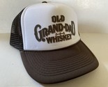 Vintage Old Grand-dad Hat Whiskey Trucker Hat snapback Brown Summer Part... - $17.56