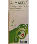 Almagel Oral Suspension Stomach- Gastro Reflux Gastritis(PACK OF 4 ) - $99.99