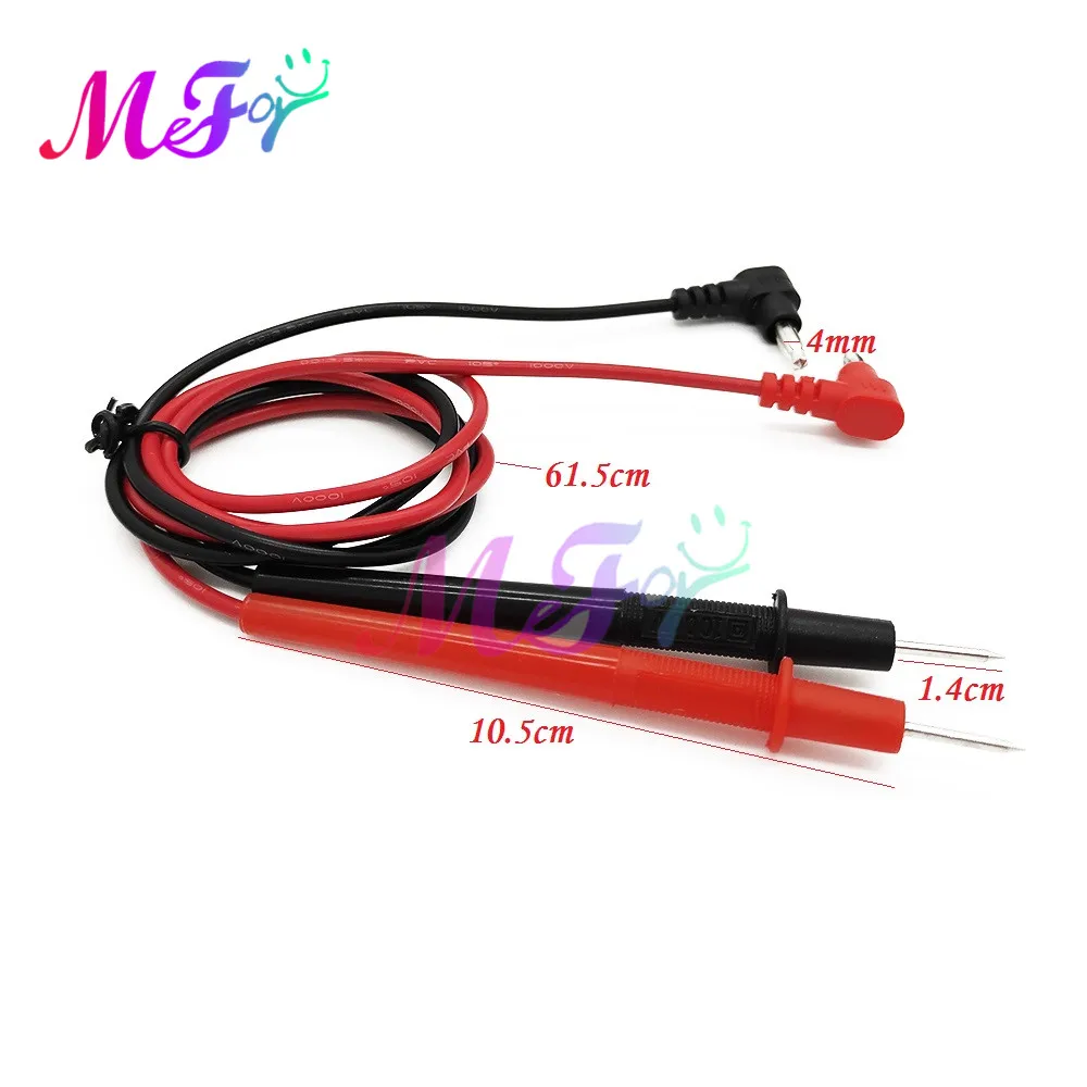 House Home 1 Pair Digital Multimeter Universal 1000V 10A Test Lead Probe Cable F - £19.92 GBP