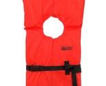 Life Vest, Type Ii Personal Flotation Device  Orange  Adult - $34.99