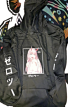 Unisex Adults Darling in the Franxx Anime Hoodie Sweatshirt Pullover - $11.76