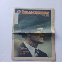 Dallas Cowboys Official Weekly Magazine December 14, 1985 Tom Landry - $9.99
