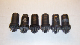 RCA, DuMont, GE, JAN, Radiotron 6AC7 &amp; 6C5 Electron Tube Lot, 6pcs. - £1.49 GBP