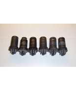 RCA, DuMont, GE, JAN, Radiotron 6AC7 &amp; 6C5 Electron Tube Lot, 6pcs. - $0.98