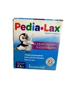 Fleet Pedia Lax Liquid Glycerin Suppositories 6 Each 2-5 Yrs - £10.17 GBP