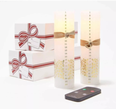 Candle Impressions 2-pack Set Flameless 7&quot; Slim Pillar Advent Calendar - $418.69 MXN