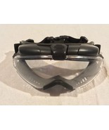 Vintage Black Clear Lens Wrap Around Snowboard Ski / Motorcycle Goggles - $219.19 MXN