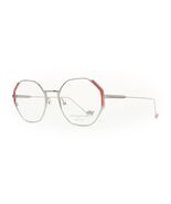 Face a Face LACCA 2 LM303 Silver Fluo Coral Eyeglasses 51mm - $284.05