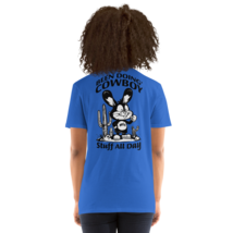Short-Sleeve Unisex T-Shirt – Been Doing (Back Print, Royal) - $940.35 MXN