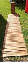 Set of 4 Wooden pathway, wooden way, wooden path, Garden walkway, Boardwalk - $1,600.00