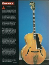 The 1947 D&#39;Angelico 4-String Plectrum guitar 1997 full page history article - £3.37 GBP