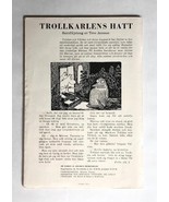 The first Moomins in a small circulation publication from 1957, very rare - $2,577.96 MXN