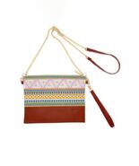 Aztec Crossbody &amp; Wristlet Bag  (Multicolor) - $23.81 CAD