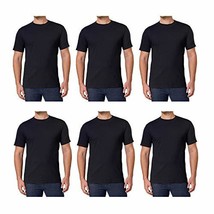 Kirkland Men&#39;s Crew Neck White T-Shirts (Pack of 6) (X-Large) - $49.98