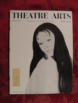THEATRE ARTS February 1959 Claire Bloom Peter Glenville Jean Anouilh - £6.30 GBP