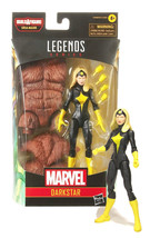 Marvel Legends Series Darkstar 6&quot; Figure with Ursa Major BAF Piece NIB - $17.88