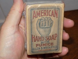 Vintage American Hand Soap with Pumice Cardboard Box ONLY! - $830.38 MXN