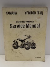 Yamaha YFM100 (T-B) Genuine Service Manual LIT-11616-YF-10 1989 1st ed. - £34.39 GBP