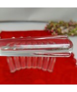 9X Tsp Clear Vtg Martha Stewart MSE Stainless Acrylic Flatware Lot TeaSpoons - $24.98