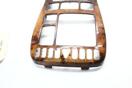 2000-2002 MERCEDES W215 CL500 CL55 S600 CENTER CONSOLE RADIO WOOD TRIM P7264 image 6