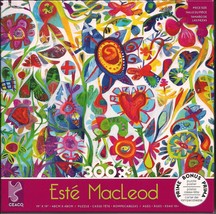 Ceaco Flower Heart Puzzle with art by Este MacLeod 300 pieces 2267-5 Sea... - $11.29