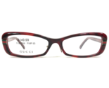 Gucci Eyeglasses Frames GG 3529/U/F YTX Brown Red Cat Eye Green Red 53-1... - £134.35 GBP