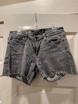 AG Adriano Goldschmied The Stilt Cigerette Leg Cutoff Jean Shorts 28R - $19.50